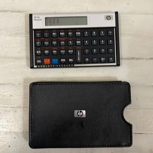 HP 12C Platinum Financial Calculator